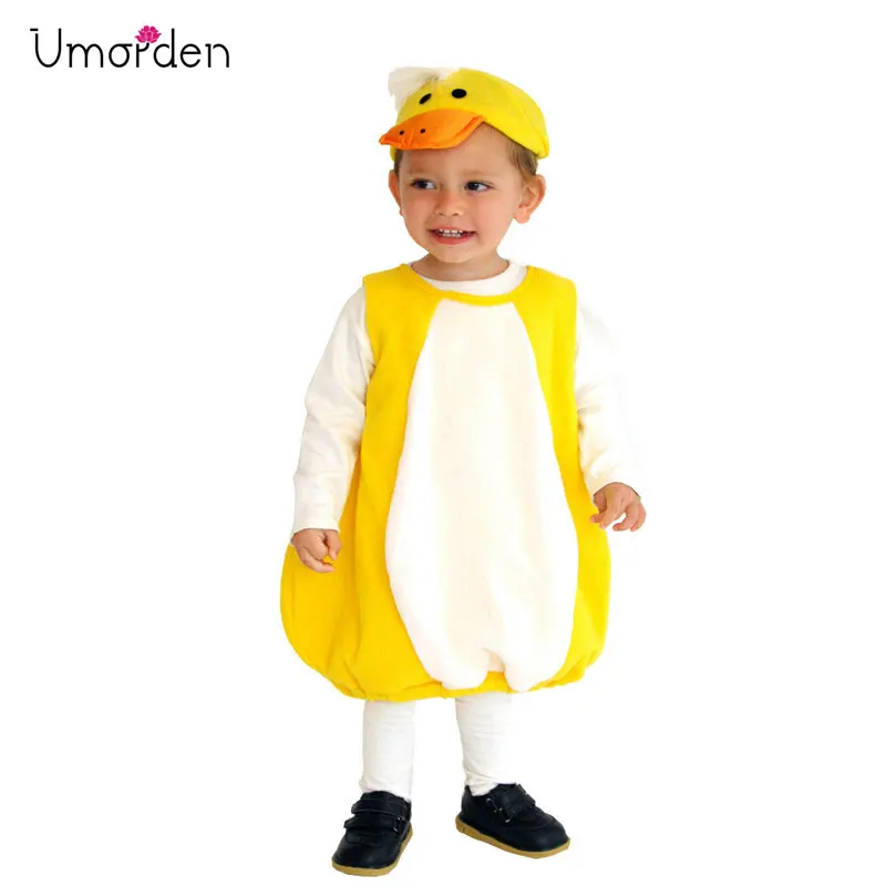 Umorden Halloween Costumes Child Kids Little Yellow Duck Costume Animal Cosplay for Girls Boys Fancy Dress Outfit Umorden Halloween Costumes Child Kids Little Yellow Duck Costume Animal Cosplay for Girls Boys Fancy Dress Outfit