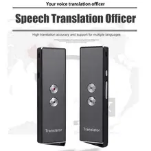 Portable Multi Language Voice Translator, T8 Real Time Instant Two-Way 70 Languages Translation for Travel Shopping Learning vbestlife multi language instant translator voice real time translate with bluetooth earphone traductor for business learning