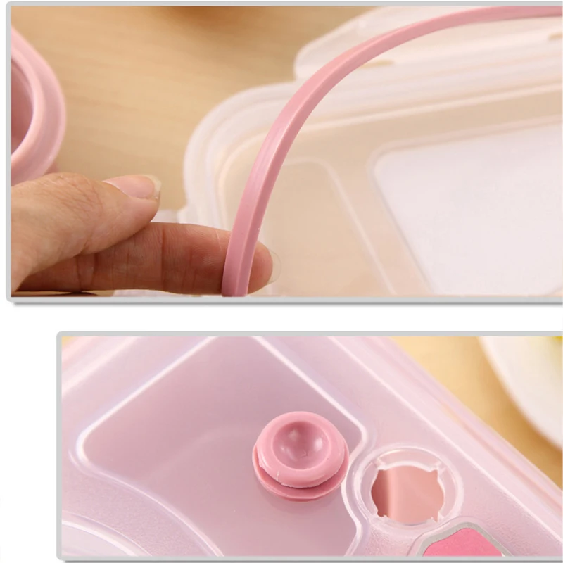 1 шт. 5 отсек ланч-боксов Bento Box Lunchbox для детей, мальчиков и девочек взрослых школы Bentobox планирования еды часть Containe