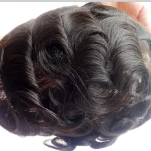 Tsingtaowig, полный французский кружевной парик для волос, мужской парик из натуральных волос, Мужская система для волос, toupee замена волос Sy