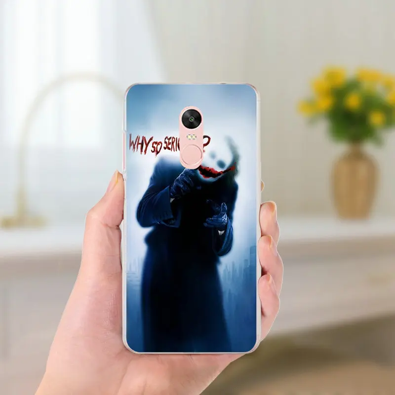 Picture 7 Мягкие чехлы для телефонов Xiaomi mi Red mi 3 3S 4 4A 4X5 5A 6A 7 7A GO K20 9T CC9 Pro Joker Batman The Killing Joke - Цвет: Picture 7