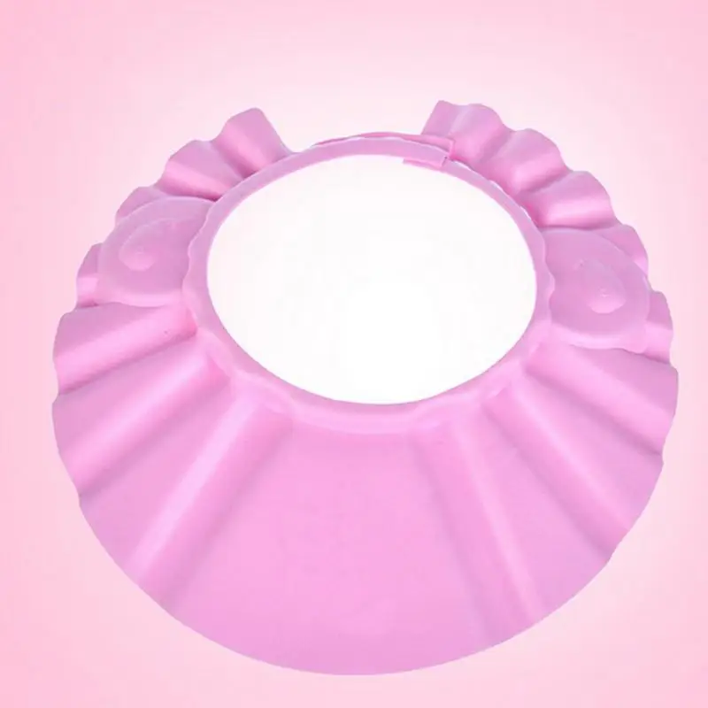 Adjustable Kid Shampoo Cap Baby Bath Visor Hat Shower Shield