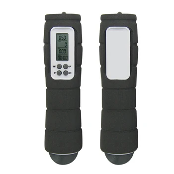 

Digital LCD Wireless Cordless Jump Jumping Rope Skipping Rope Jump Counter Calorie Counter Timer Fitness for Indoor Outdoor Use