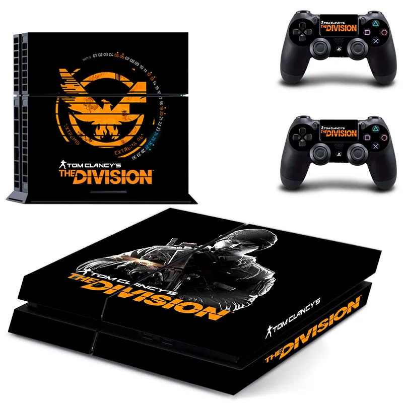 The Division 2 PS4 sticker s Play station 4 наклейки кожи наклейки для playstation 4 PS4 консоли и контроллера Скины Виниловые