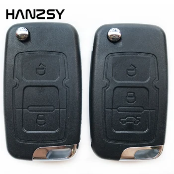 

2/3 Buttons Flip Folding key shell For Geely Emgrand 7 EC7 EC715 EC718 Emgrand7 EC7-RV EC715 EC718-RV Car Remote Key Fob Case