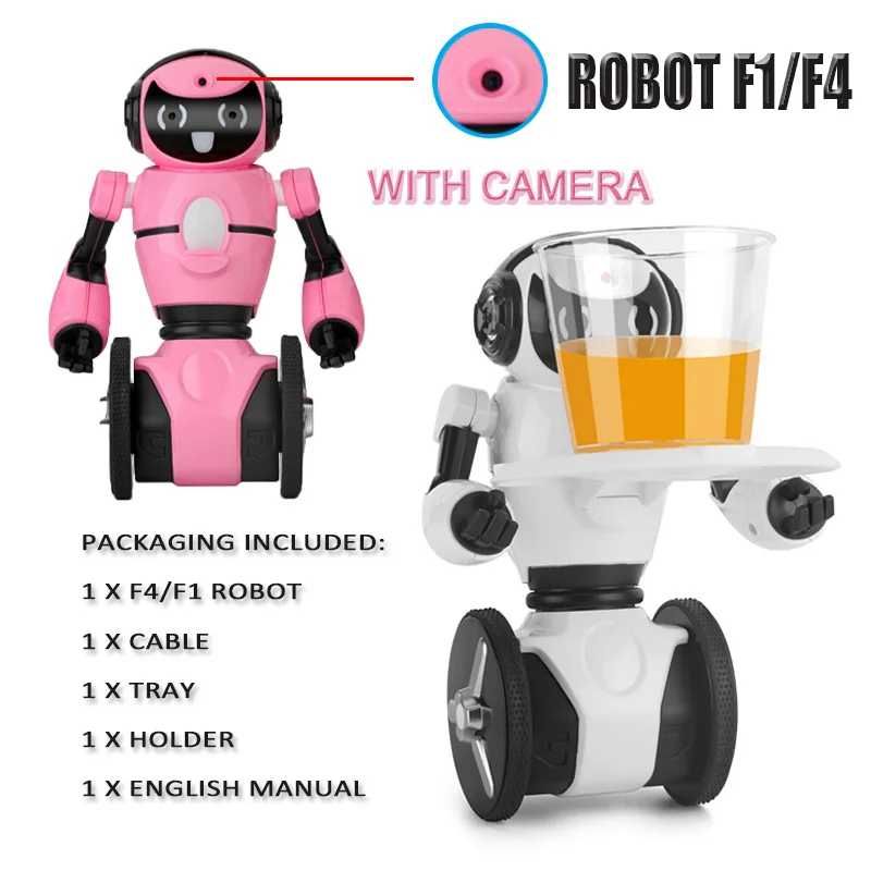 Toy robot, childrens toys with camera, intelligent robot WiFi, artificial intelligence, robotics, obstacle avoidance, mini - ANKUX Tech Co., Ltd