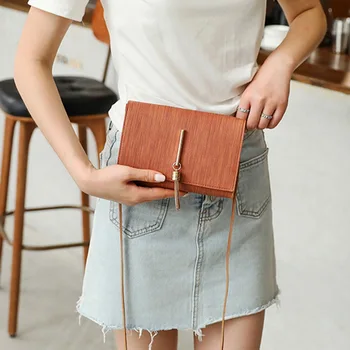 

Mini Chain Bags Single Shoulder Small Square Bag European American Simple Tassel Pendant Shopping Diagonal Cross Package