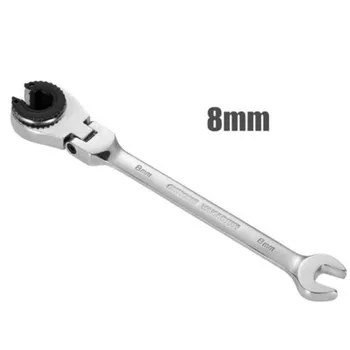 

Torque Ratchet Wrench Maintenance Tool Dual-head Chrome Vanadium Steel