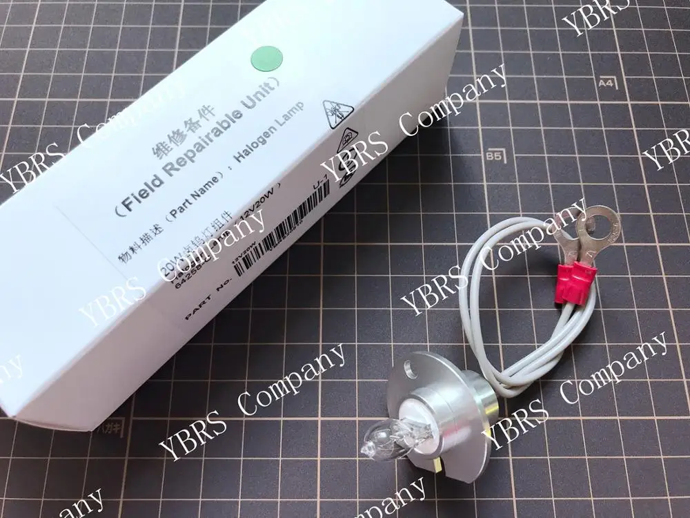 Compatible Halogen Lamp Bulb For Mindray Bs 230 Bs 240 Bs 240vet Bs 240pro Bs 240e Bs 330e Bs 350e Bs 350s 12vw 12v w Lamp Bases Aliexpress