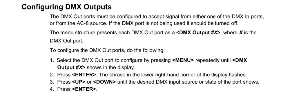 Светодиодный контроллер ArtNet DMX 8 Universe; Входной сигнал: Art-net, DMX вход A+ B; DMX канал: 8X512 каналов = 4096 каналов