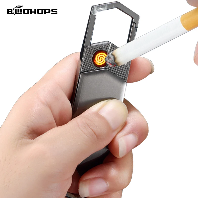Брелок для зарядки портативная карманная беспламенная USB Электронная Мужская