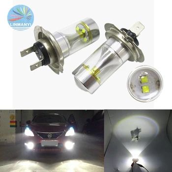 

2PCS * H7 30W 6smd XBDChips Canbus No error free Fog lights White 6000K H7 Fog Light 12V Super bright Daytime Running Bulb Lamp