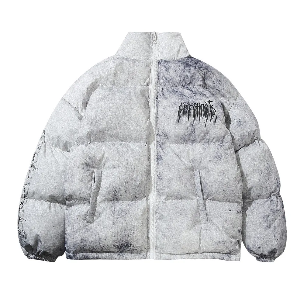 Jaqueta de inverno de hip hop parka