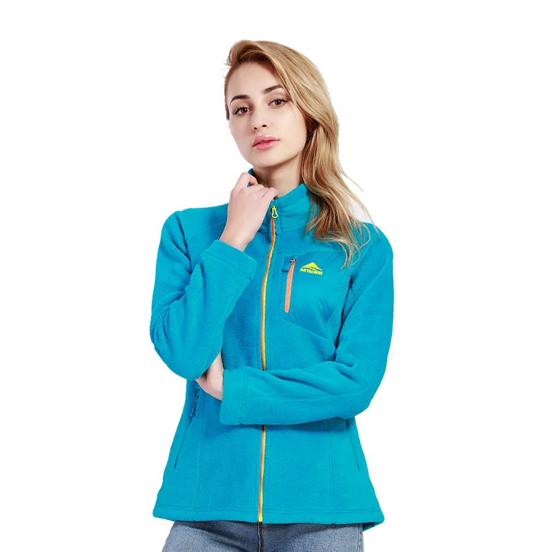 ROYALWAY уличные походные флисовые куртки женские осенние зимние теплые куртки с воротником-стойкой мягкие удобные флисовые куртки RFLL3304E