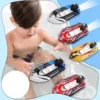 1pc Speed Boat Ship Wind Up Toy Float In Water Kids Toys Classic Clockwork Toy Bathtub Shower Bath Toy For Children Kids Toys 3