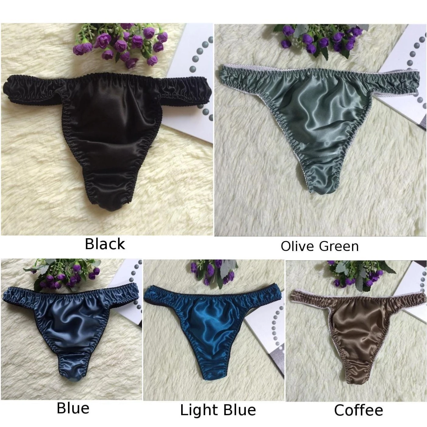 Мужское нижнее белье однотонные сексуальные мягкие эластичные боксеры с низкой