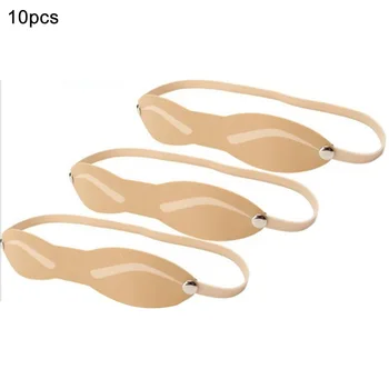 

10pcs Practice Permanent Makeup Microblading Headband Training Fake Skin Eye Cover Eyebrow Tattoo Beginner Soft Silicone