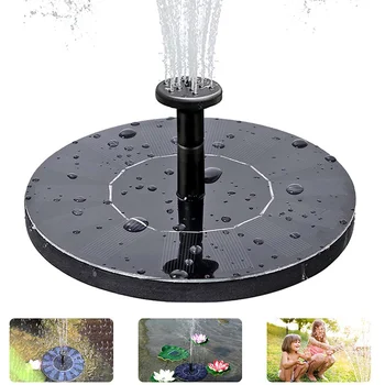 

Solar Powered Fountain Pump, Mini Solar Water Fountain Outdoor Garden Decoration Pool Pond Solar Panel Water Fountains Pump