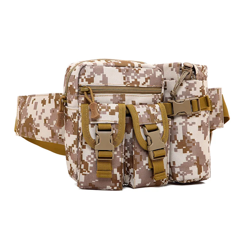 

Multi-color Selectable Tactical Waist Pack Outdoor Camouflage Army Fans Bag Wallet Men's Cycling Wallet Nylon Sports Travel Bag