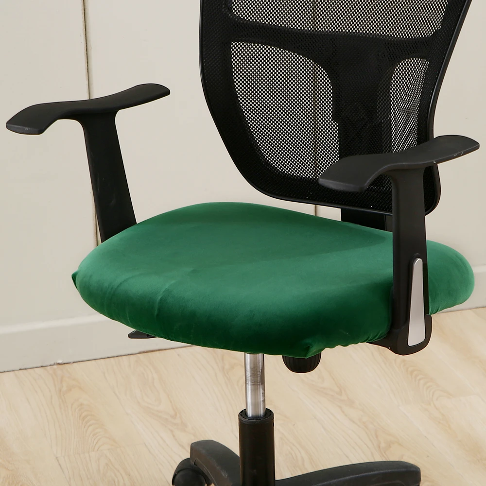 Крышка компьютерного стула офисные стрейч чехлы на стул из спандекса анти-грязный чехол для компьютерного кресла чехлы для офисных стульев