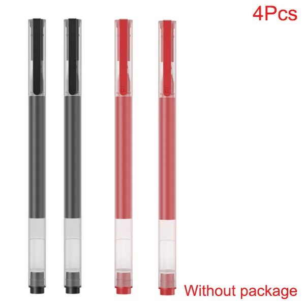 2black 2red Xiaomi A5 простой блокнот Xiaomi ручка Mijia супер прочный пишущий знак ручка дорожный дневник Журнал Ноутбук для офиса школы - Цвет: 2black 2red