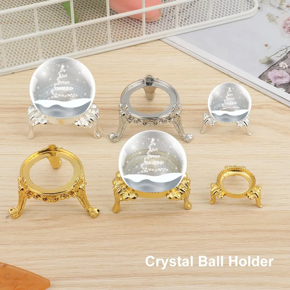1PC Crystal Ball Holder Display Stand Home Office Decor