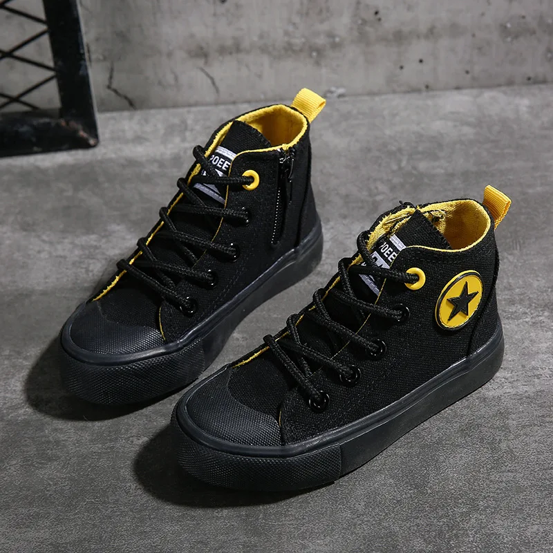 2020 Spring Fashion Kids Sneakers Girls Sneakers Boys Shoes Kids Canvas Shoes Size 25-38 Children Shoes
