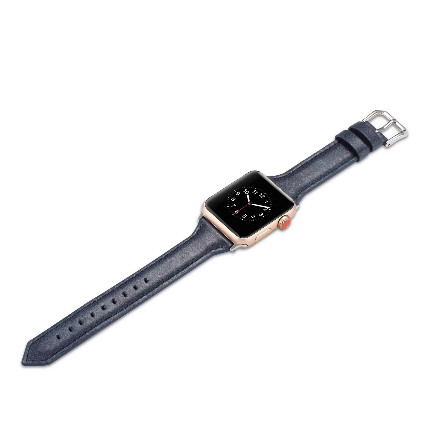 Ремешок из натуральной кожи для часов Iphone Watch 4 44 42 мм I Watch браслеты 40 38 мм ремешки для умных часов для Apple Watch 3/2/1
