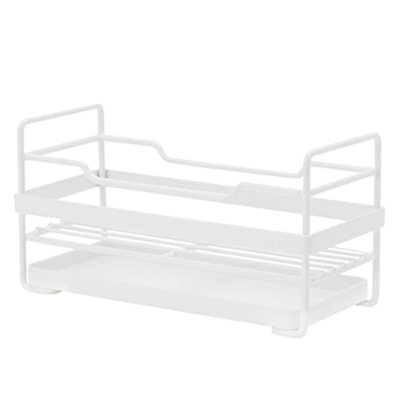 

Towel Sponge Storage Rack For Kitchen Rag Storage Rack Hanger Rack Kitchen Hooks With Tray Shelf Drainage Shelf