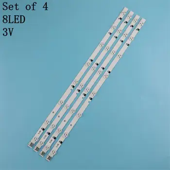 

(New Kit)4 PCS 8LEDs 580mm LED backlight stirp for UE32EH4000W D1GE-320SC0-R3 BN96-24145A 32H-3535LED-32EA 2011SVS32