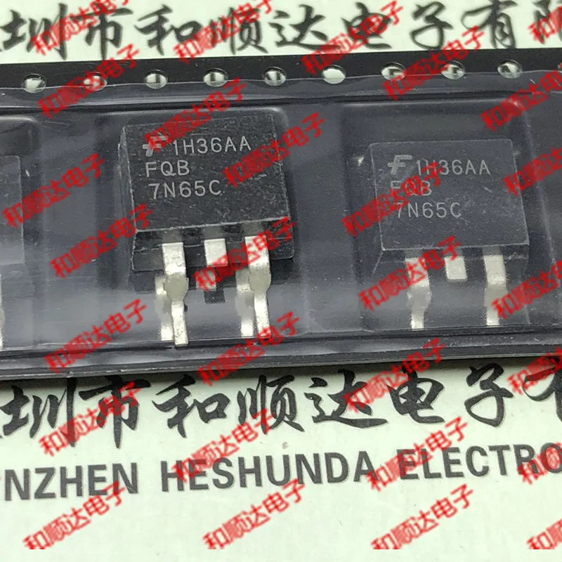 10 шт./лот FQB7N65C новое место, чтобы-263 650V 7A