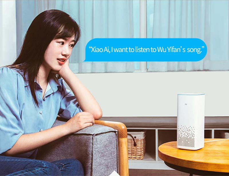 Оригинальная Xiaomi Mi динамик AI колонка с Bluetooth и Wi-Fi голосовым пультом дистанционного управления полностью совместима с портативным умным домашним музыкальным плеером