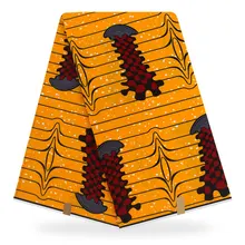 Африканский высококачественный хлопковый воск голландский 6 ярдов настоящий воск голландский гарантированный настоящий голландский воск Африканский Анкара швейная ткань