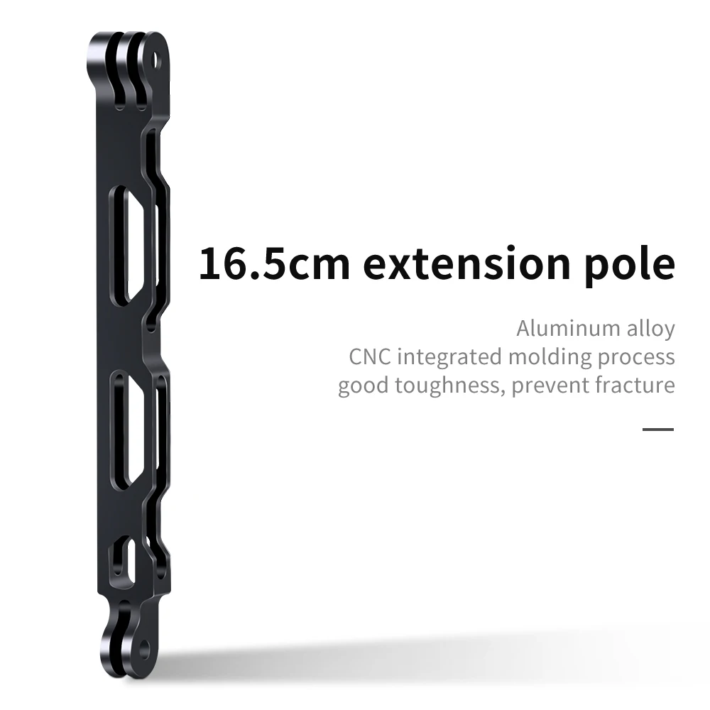 Алюминиевый удлинитель CNC для DJI osmo ation/insta360 onex R аксессуары селфи GoPro|Чехлы