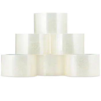 

18 Rolls of 2-inch x 55 Yards Clear Tape - Packing Tape 2-Mil Thickness For Good Box Packaging Seal for Box Storage Shipping