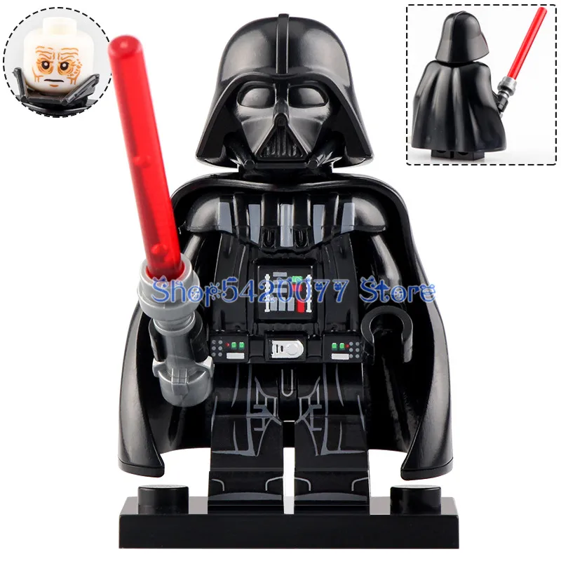 50 шт. Звездные войны Rey Kylo Dark Rey Baby Yoda Palpatine мандалорские фигурки строительные блоки игрушки подарки G0001 KT1034 WM6081 - Цвет: XP269 50pcs
