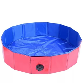 

Dog Pool Foldable Dog Swimming Pool Pet Bath Swimming Tub Bathtub Pet Swimming Pool Collapsible Bathing Pool for Dogs Cats Kids