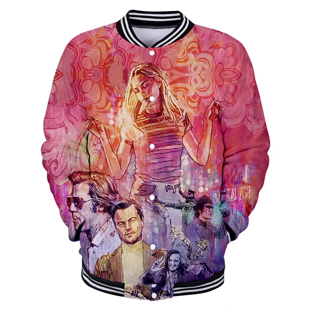 Sweatshirts jacket Hollywood past Suit Autumn Winter Warm Logo Printed Hooded Pullover