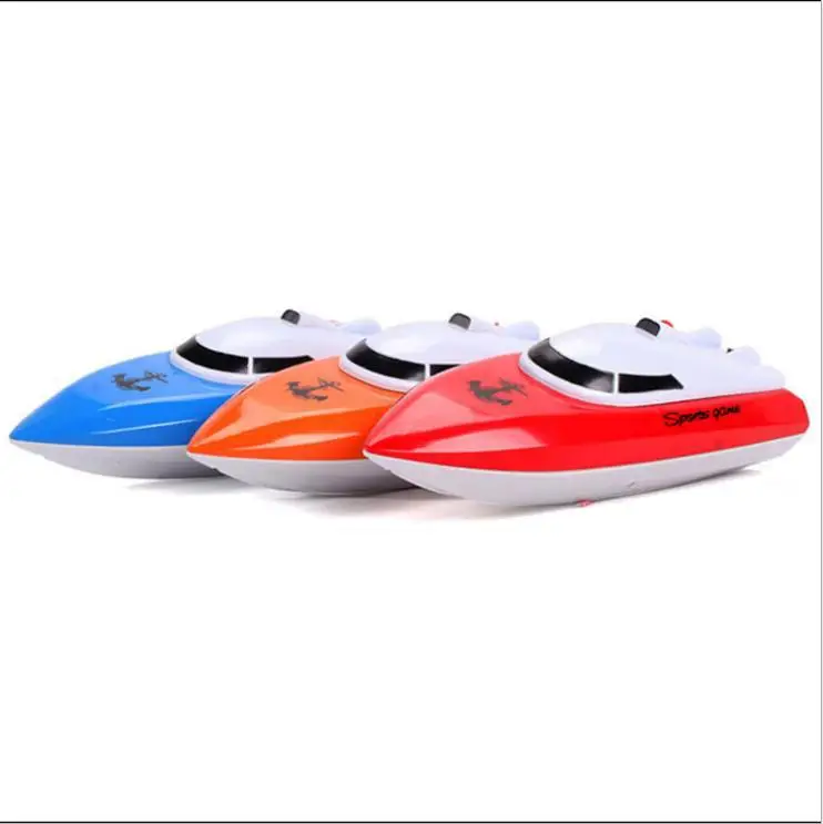 

Children Remote Control Small Speedboat Remote Control Boat 4 diantong ke round Steak Remote Control Ship Model Children Casual