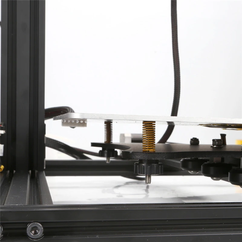 4 Pcs Yellow Ultimate Upgraded Heated Bed Flat Springs For Creality Ender 3 Pro CR-X CR-10 S CR-X CR-10 Mini CR-20