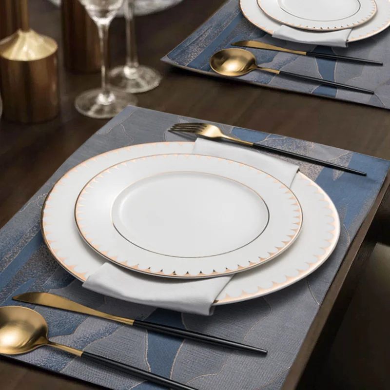 

4pcs Polyester Fabric Napkin Decoupage Individual Placemats Printed Home Table Napkins For Kitchen Table Towel Reusable 30*45cm