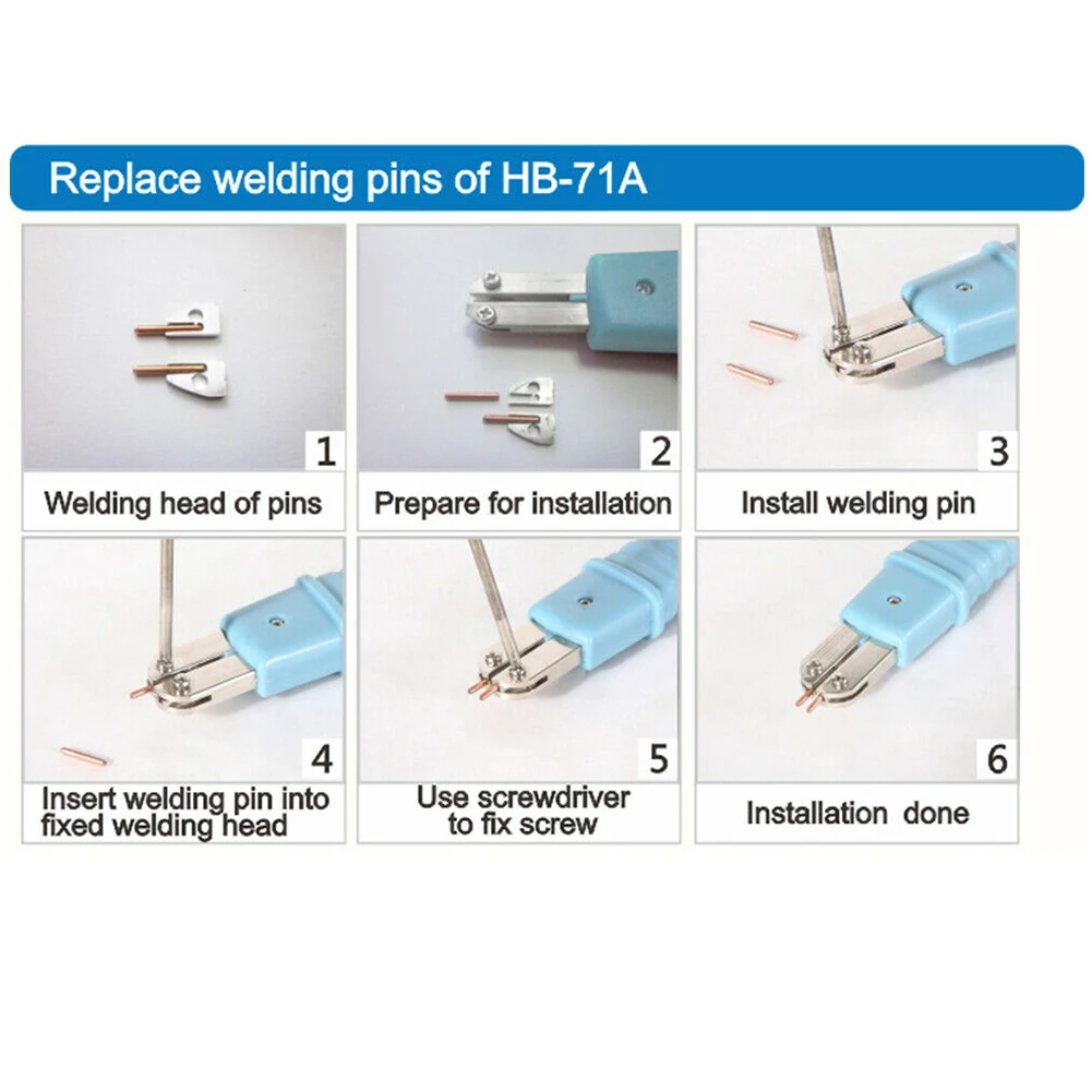 

HB-71A Button Universal Hardware Practical O Type Spot Welding Pen Durable Handheld Professional Adjustable Distance Battery