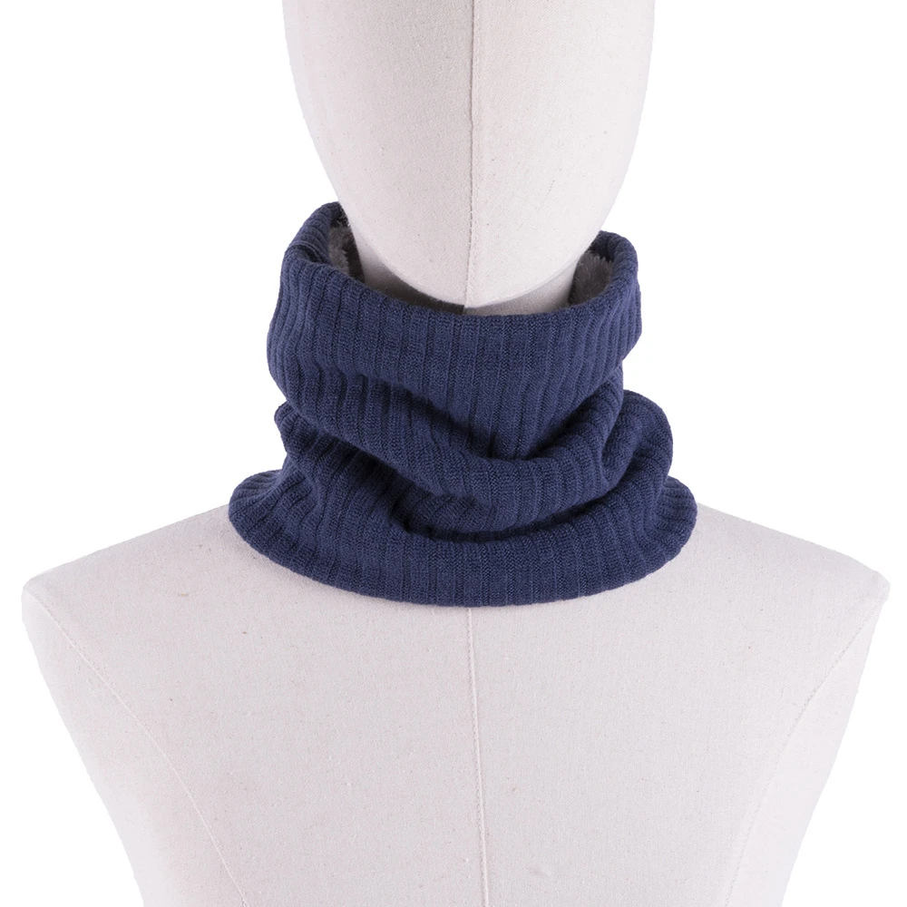 Модный шейный платок зимний шарф для женщин мужчин детей утолщенный шерстяной воротник шарфы унисекс Мужской Женский вязаный шарф