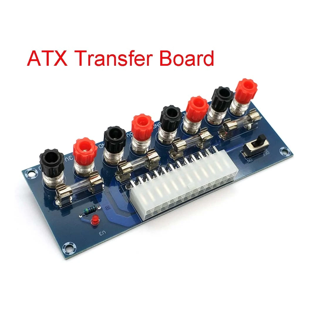 

XH-M229 Desktop Computer Chassis Power Supply ATX Transfer Board Power Take off Board Power Output Terminal Module