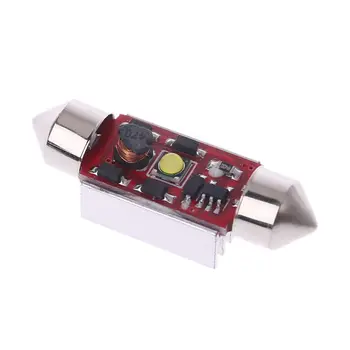 

1Pc White 36mm Canbus Error Free C5W HID LED Bulbs License Plate Light