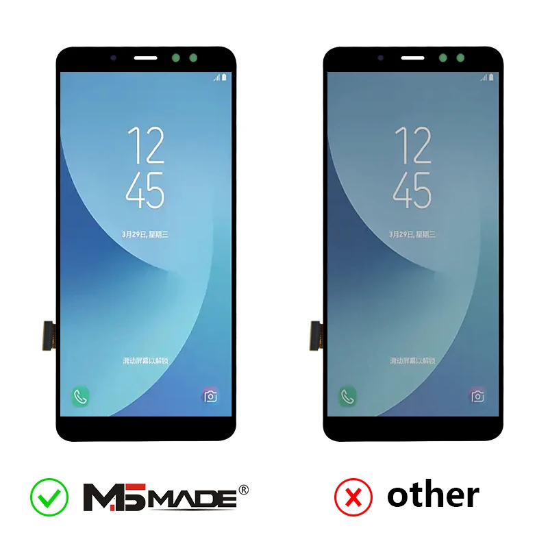 A8 Plus дисплей для samsung Galaxy A730 ЖК A730F SM-A730F ЖК-дисплей сенсорный экран дигитайзер Запасные части 6,0"
