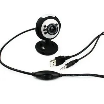 

MIni USB Computer Webcam Video Recording 1080P HD Web Camera with Mic and flash Auto Focus