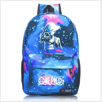 

New Anime One Piece Luminous Rucksack Students School Bags Beautiful New Pattern School Bags Travel Backpack