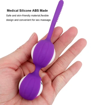 1-3 Stage Vaginal Balls Kegal Exerciser Wireless Vibrators For Women Ben Wa Geisha Anal Plug Female Masturbator Sex Toys Erotic 5