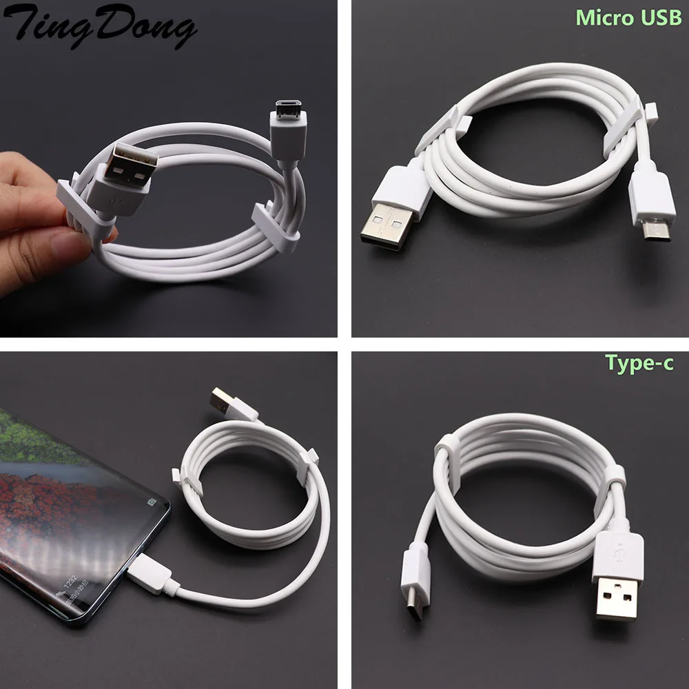 Кабель Micro USB Type C для Samsung S9 S8 Huawei Mate 20 Pro 2 1 А|Кабели мобильных телефонов| |